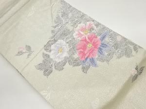 花模様織出し名古屋帯